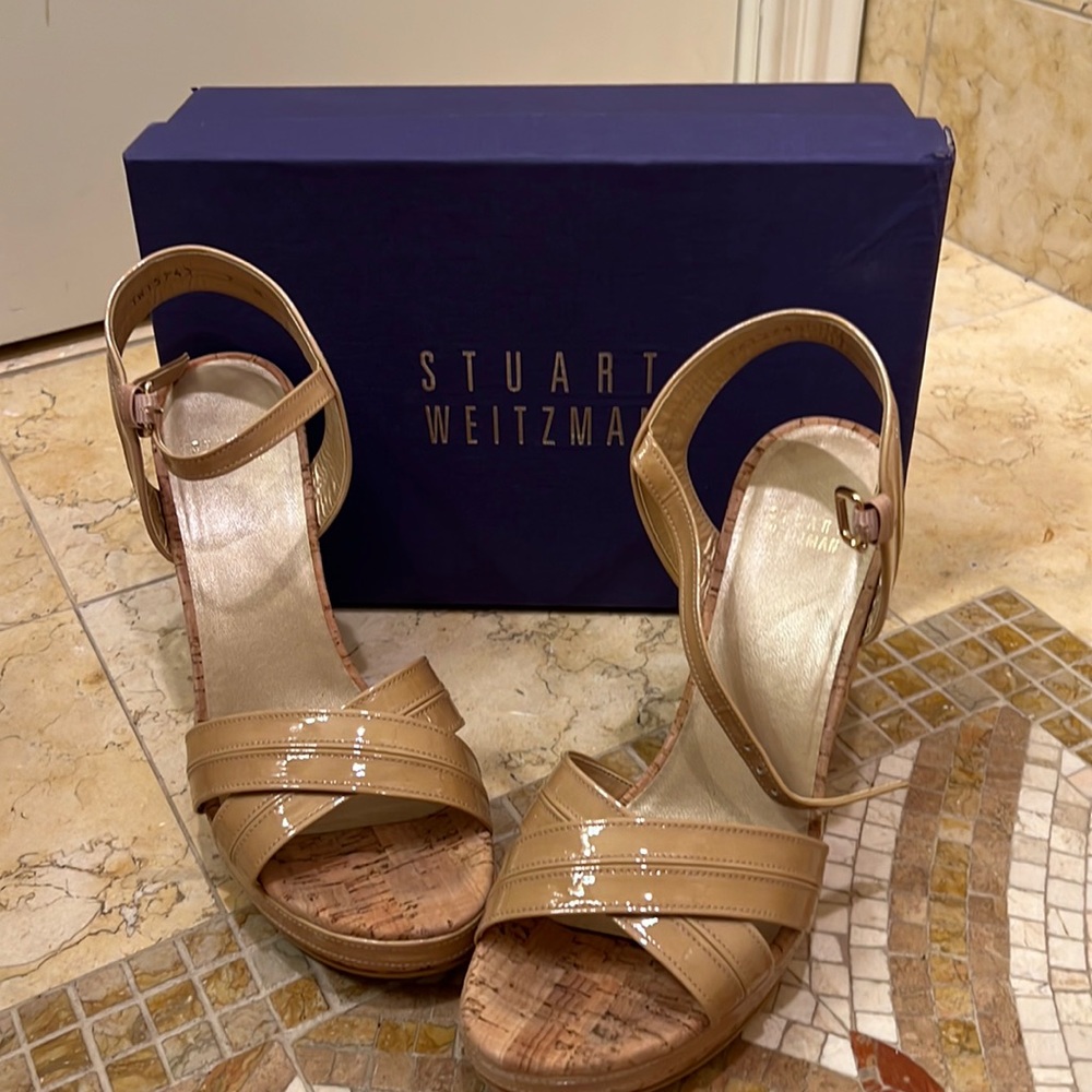 Stuart Weitzman Minky Wedge